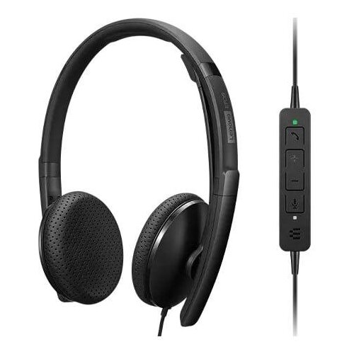 Lenovo Micro-kaset - USB-C - črn - certifikacija Zoom, (5000541031) Slike