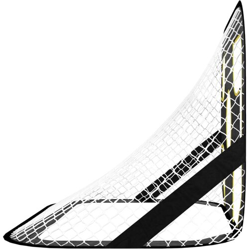 Nogometna mreža za gol s metom 120 x 80 x 80 cm poliester Slike