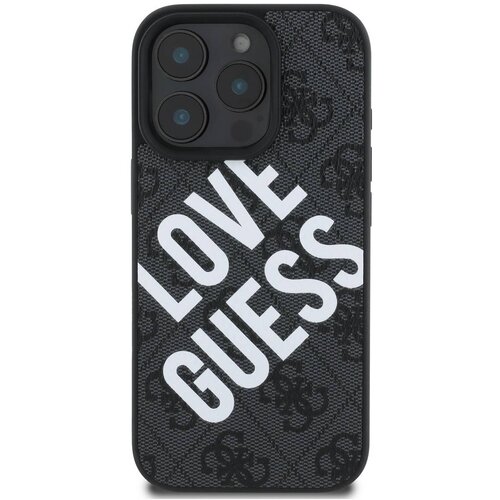 Guess Za&amp;scaron;čitno ohi&amp;scaron;je za iPhone 16 Pro Max MagSafe Model 4G, Črna, (21736915) Slike