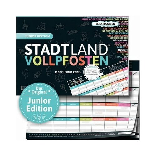 Denkriesen Stadt, Land, Vollpfosten - Junior Edition Cene