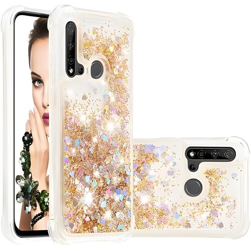 IZMAEL.eu Ovitek s presipajočimi bleščicami za Huawei P20 Lite 2019 - Zlata Cene