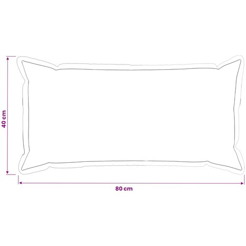  Presvlaka za jastuk 2 pcs HOUTEN Ružičasta 40 x 80 cm Bar&amp;scaron;un Slike