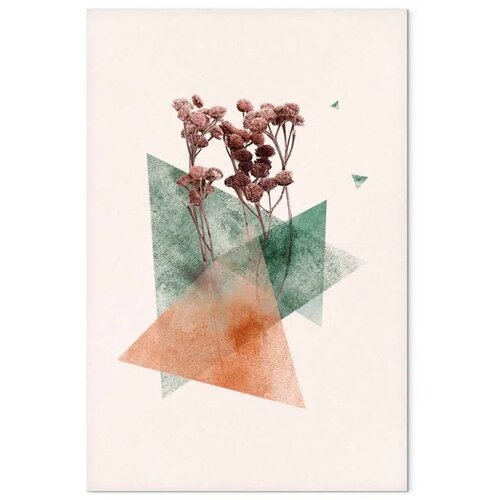 Slika - Modernist Flower (1 Part) Vertical 60x90 Slike