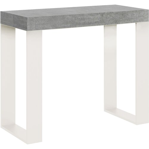 Ityhome 90 x 77 konzolna miza rjava, (20848011) Slike