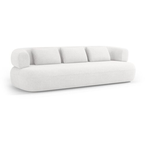 Micadoni Sofa od bouclé tkanine boje slonovače 200 cm Jenny – Cene
