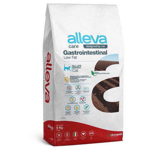 Alleva hrana za mačke dijetalna 10kg Gastrointestinal LowFat Adult Care ALP10221 Slike