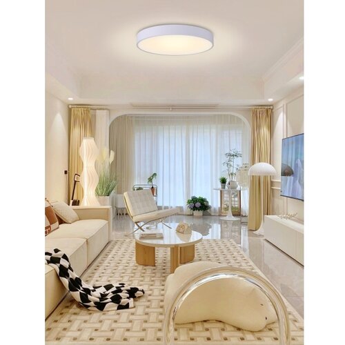 Immax NEO 07206L-LED prigu&amp;scaron;iva stropna svetiljka RONDATE 53W/230V bela Tuya+daljinski upravljač Slike