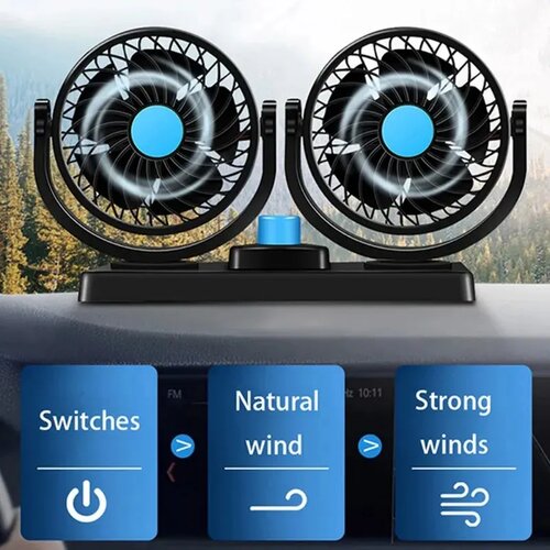  osvežavajući dupli ventilator za va&scaron; automobil Cene