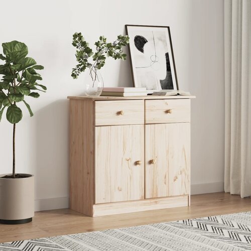  The Living Store Komoda ALTA 77x35x73 cm trdna borovina - Komoda, (21442105) Cene