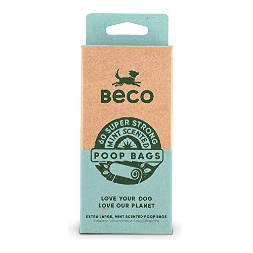 BECO scentend poop bags mint 120kom Cene