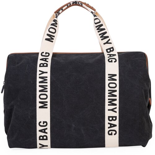 Childhome Mommy Bag Canvas Black torba za previjanje 55 x 30 x 40 cm 1 kom Slike