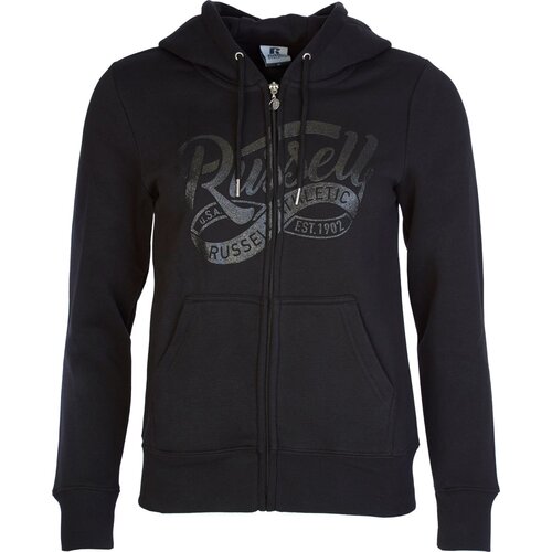 Russell Athletic ženski duks EBV - ZIP THRU HOODY crna A11432 Slike