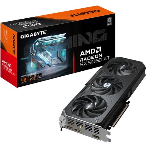 Gigabyte 9060 XT Gaming OC 16G 16GB GDDR6, 128-bit, 2x DP, 1x HDMI Slike