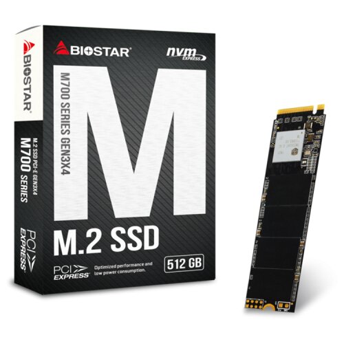 Biostar SSD M.2 NVMe M700-512GB Cijene