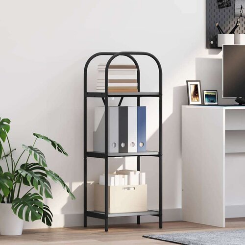 vidaXL Polica Sivi hrast sonoma 40 x 30 x 109 cm Konstruirano drvo Cijene