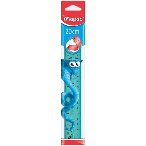Maped Ravnilo Twist&amp;amp;apos;n flex Pulse, 20 cm Slike