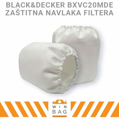 Zaštitna navlaka filtera za pepeo Black&Decker BXVC20MDE HFWB921 Slike