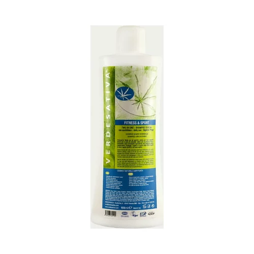 VERDESATIVA 2v1 šampon in gel za tuširanje fitness & sport - 1 l