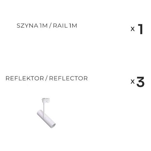 Zuma line 3557 - Spot svetlo za &amp;scaron;inski sistem LISA 3xGU10/35W/230V, belo Slike
