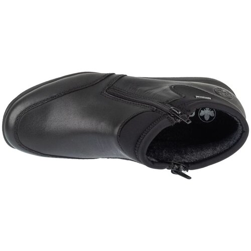 Rieker Pol&amp;scaron;kornji Booties Črna Slike