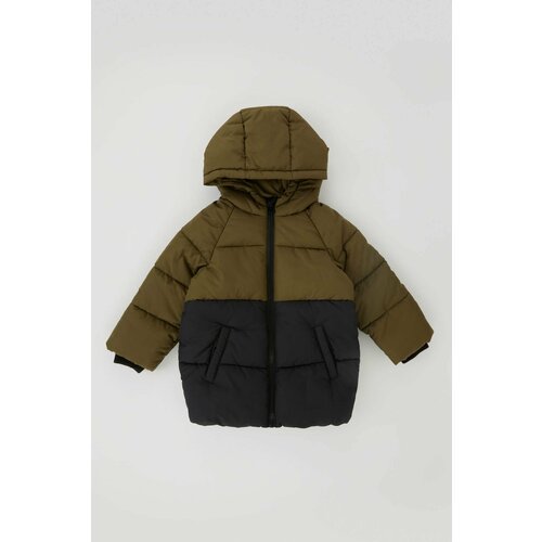 Defacto Boy Fleece Lined Water Repellent Puffer Jacket Slike
