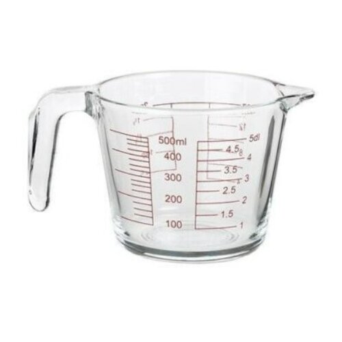 Staklena merica za mikrotalasnu 500ml Slike