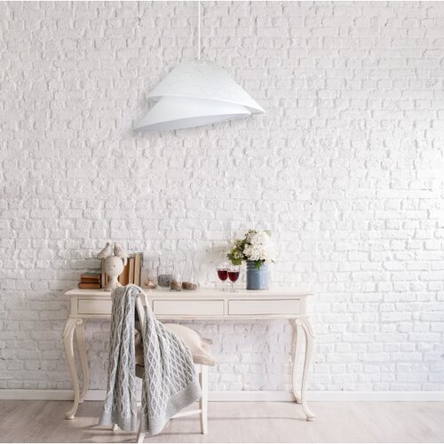  Duolla - Luster na sajli COCO 1xE27/40W/230V, prečnik 50 cm, bela Slike
