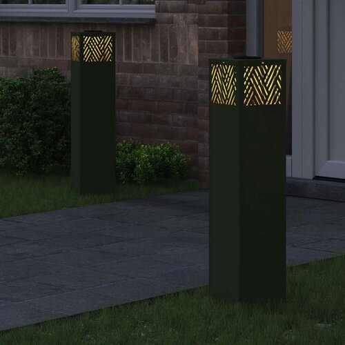  Solarna LED svjetlost za stazu 2 pcs Maslinasto zelena Slike