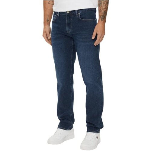 Guess Jeans skinny M4BAN2 D5GQ2 Modra Slike