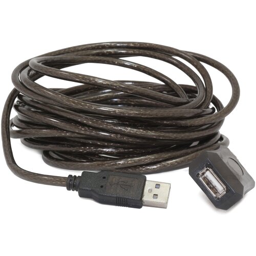 Gembird A/USB A M/F 5m USB 2.0 kabl, Crno Slike