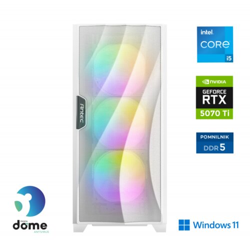  Računalnik Anni Gamer Extreme i5-14400F / RTX 5070 Ti / 32 GB / 2 TB / W11H Cene