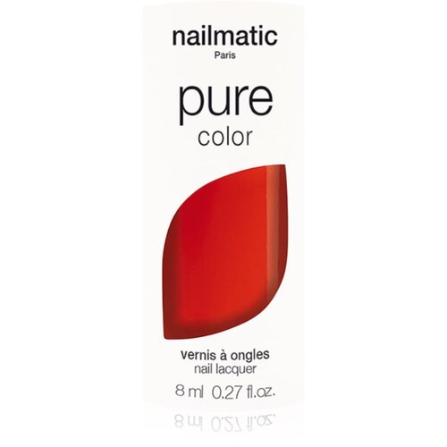 Nailmatic Pure Color lak za nohte GEORGIA-Rouge Coquelicot /Poppy Red 8 ml Cene