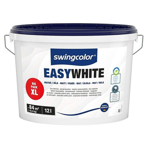 SWINGCOLOR Stenska barva Easy White (Bela, Mat, 12 l) Cene