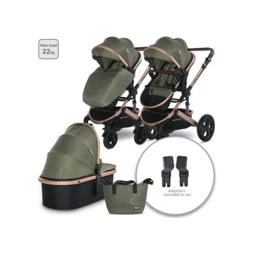 Lorelli kolica za bebe 2u1 boston - loden green ( 10021832383A ) Cene