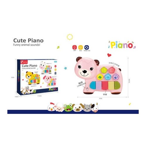  Bebi piano sa zvukovima životinja ( 737117 ) Slike