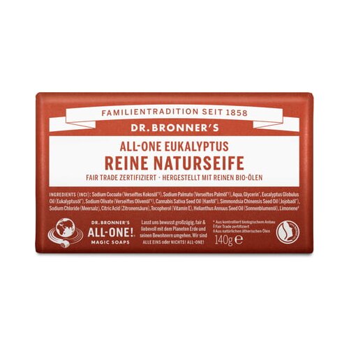 DR. BRONNER'S Trdo milo - evkaliptus Cene
