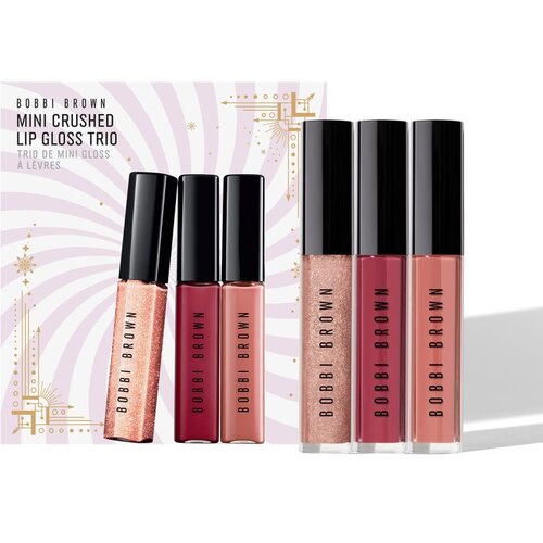 Bobbi Brown Holiday Mini Crushed Oil-Infused Gloss Trio vlažilni sijaj za ustnice darilni set Slike