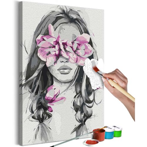  Slika za samostalno slikanje - Flowers On Eyes 40x60 Cene