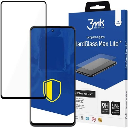 3mk HARDGLASS MAX SOLID KALJENO STEKLO ZA REALME C55 - ZA&amp;Scaron;ČITA ZASLONA, (21965606) Slike