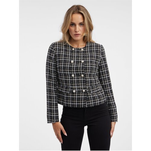 Orsay Black Women&amp;#039;s Patterned Blazer - Women&amp;#039;s Slike