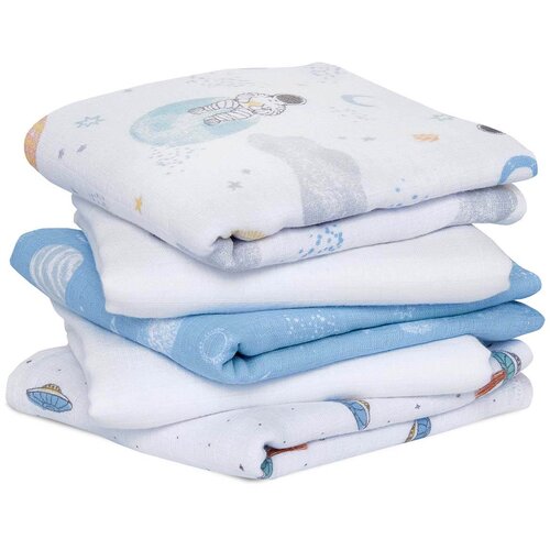  Aden+anais&amp;reg; essentials 5 dijelni komplet tetra pelena 60x60 space explorers Slike