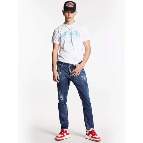 Dsquared2 Skater Kavbojke Modra