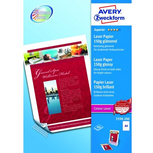 Avery Zweckform Foto papir barvni laserski Superior A4 - 150 g Cene