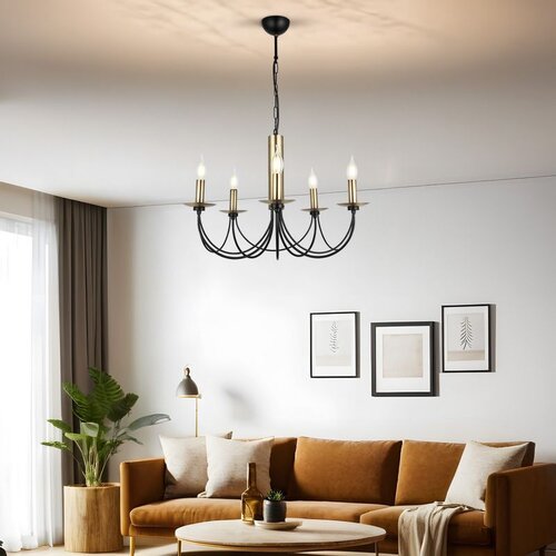 Opviq dofa - 73-05 antiquationblack chandelier Cene