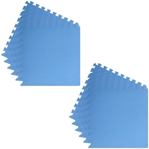  Podloga za bazen 12 pcs Plava 4,32 ㎡ EVA pjenasti materijal Slike