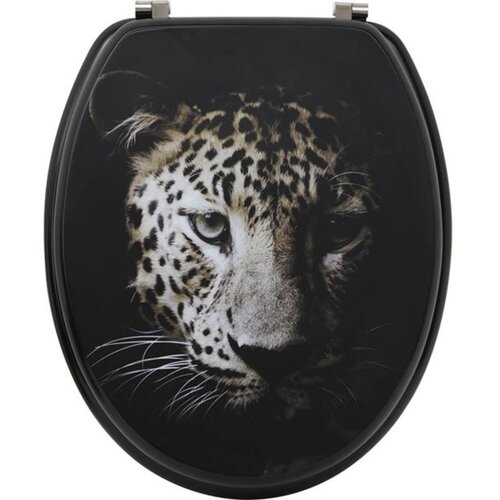 Tendance wc daska mdf sa metalnim okovima 37,5x46 lav Slike