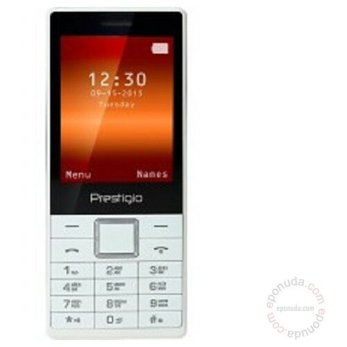 Prestigio PFP 1280 duo beli mobilni telefon Slike