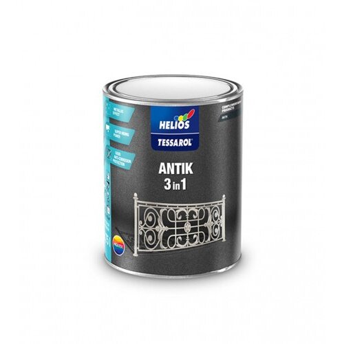 Helios Boja emajl Antik antracit 0,75l Tessarol Slike