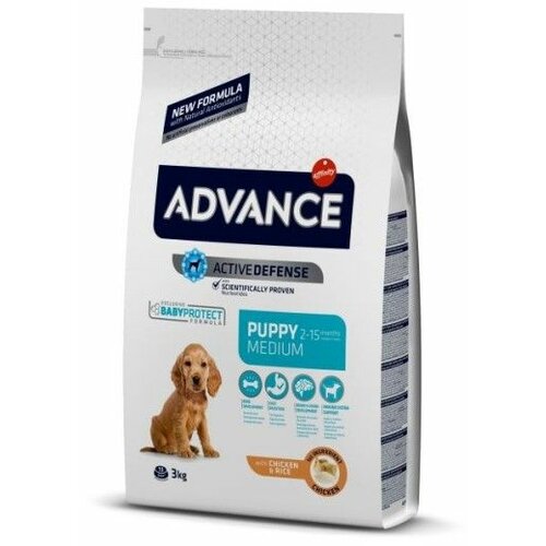 Advance Hrana za štence srednjih rasa Puppy Protect Medium - 3 kg Slike