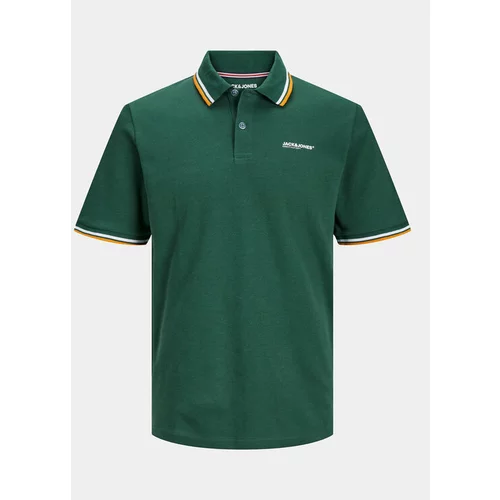 Jack & Jones Polo majica Campa 12250736 Zelena Standard Fit